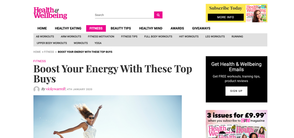 Instepp featured on the Health & Wellbeing Blog